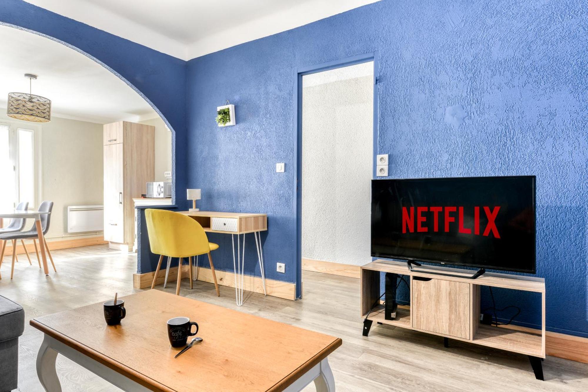 L'Arche De La Cite Avec Netflix Fibre Et Clim Apartment การ์กาซอน ภายนอก รูปภาพ
