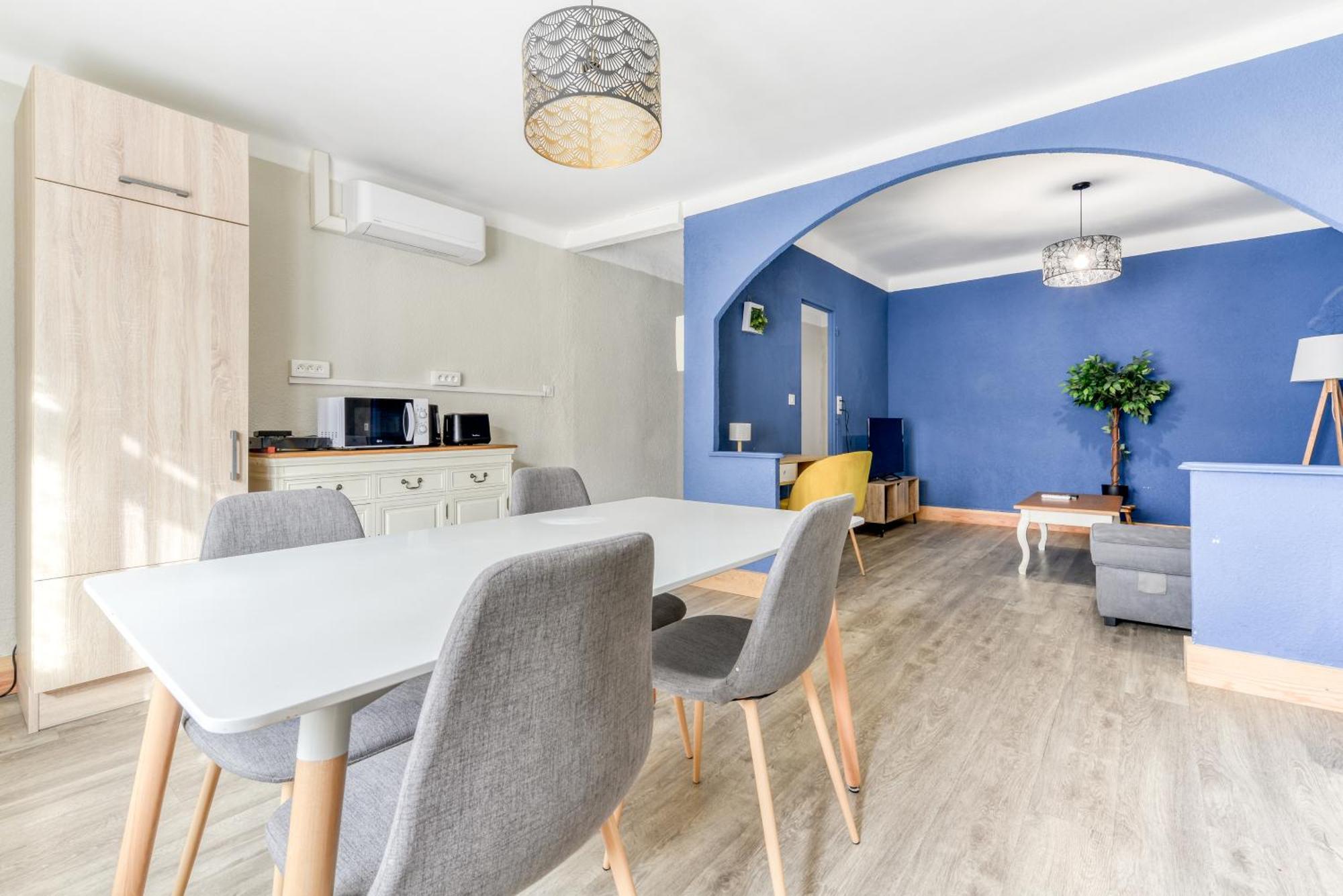L'Arche De La Cite Avec Netflix Fibre Et Clim Apartment การ์กาซอน ภายนอก รูปภาพ